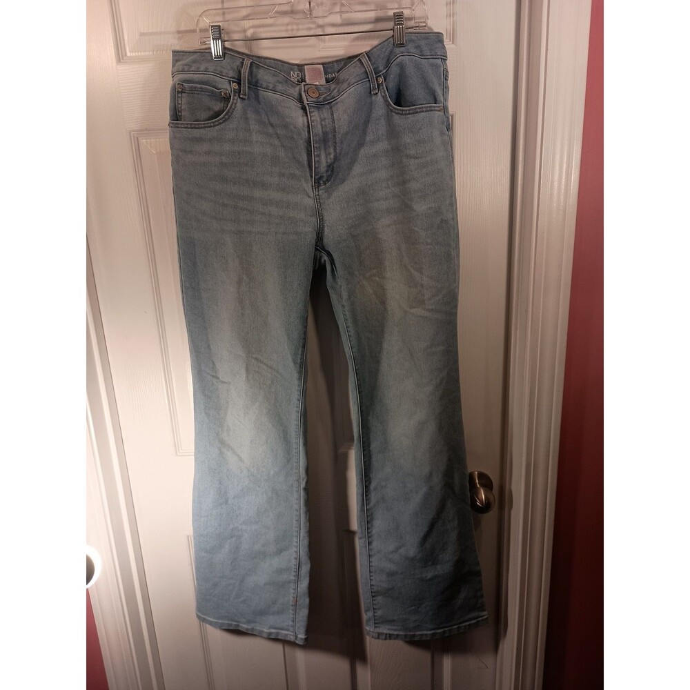 NO BO Jeans Size 17 Blue Wide Leg